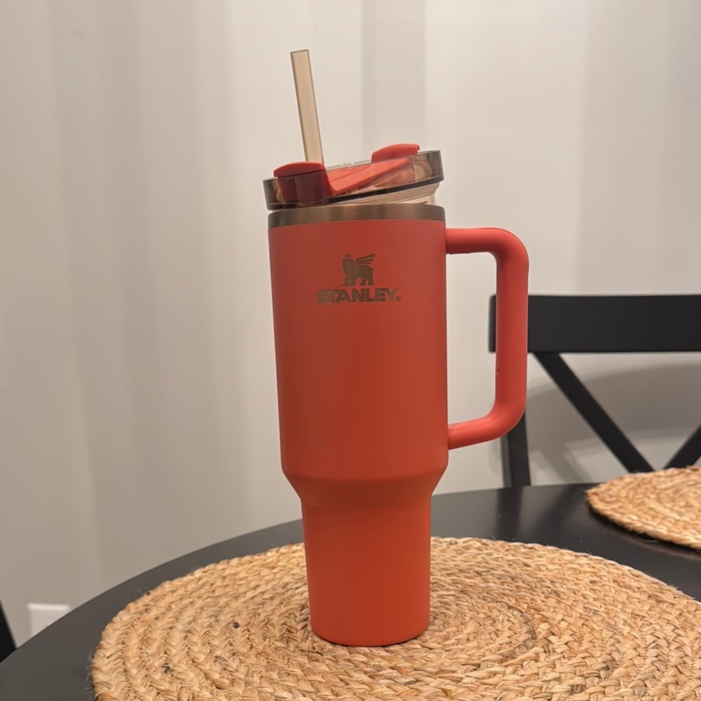 Stanley Orange Insulated Dining Mug with Handle